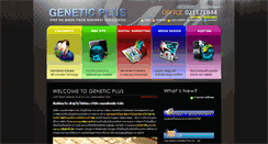 Desktop Screenshot of genetic-plus.com